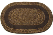 Dark Wicker Tweed - Dark Brown Band