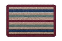 California - Country Burgundy with Sage & Navy