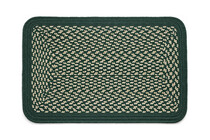 Dark Green & Cream - Dark Green Band