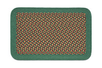 Dark Green, Burgundy & Camel - Dark Green Band