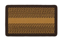 Roanoke Island - Dark Brown & New Gold
