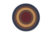 1812 - Navy, Camel & Burgundy