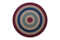California - Country Burgundy with Sage & Navy