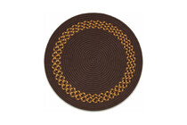 Dark Brown - Dark Wicker Block Band