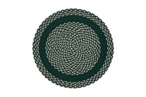 Dark Green & Cream - Dark Green Band
