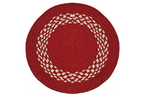 Red - Red & Cream Band