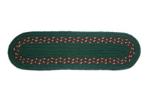 Dark Green - Dark Green, Burgundy & Camel Band