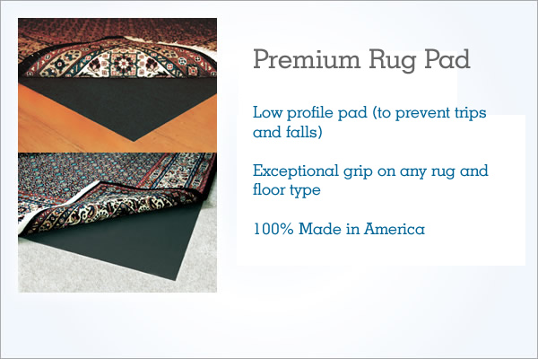 Custom-Cut Rug Pads  Brasure's Carpet Care, Inc.