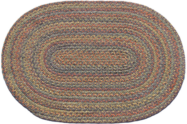 Highland Garden - Wool Braided Rug