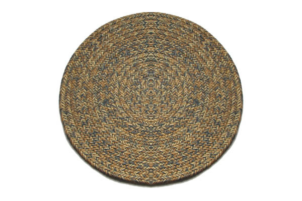 Jane Blend Williamsburg Blue - Round Braided Rug