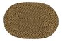 Dark Wicker Block - Braided Rug