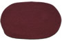 Solid Burgundy - Braided Rug
