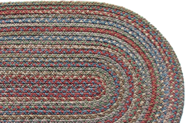 Highland Jubilee Wool Braided Rug