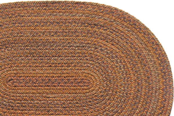 Lowcountry Rust - Wool Braided Rug