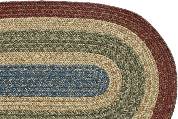 Blue Ridge - Camp Fire - Braided Rug