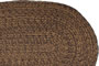Dark Wicker Tweed - Braided Rug